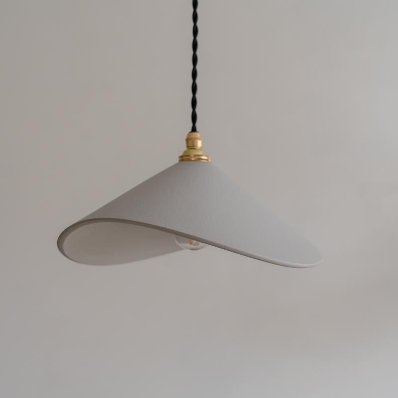 受注】3RD CERAMICS / ペンダントライト gray - RHINES