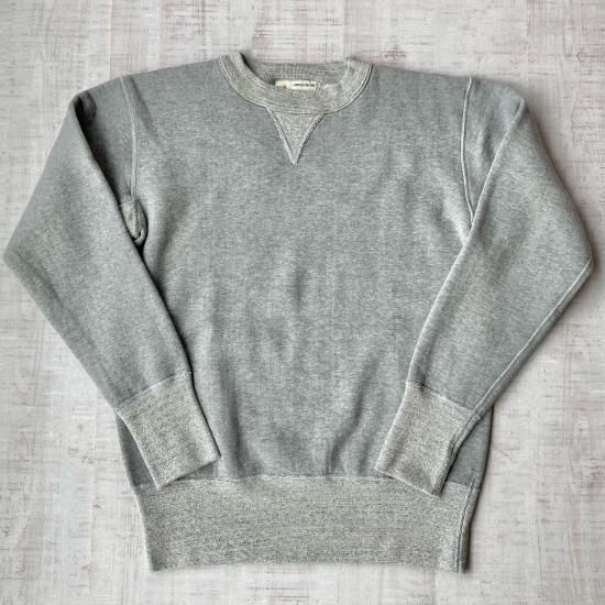 両V丸胴スウェット 〈92022〉 杢グレー - OT＆E-shibata