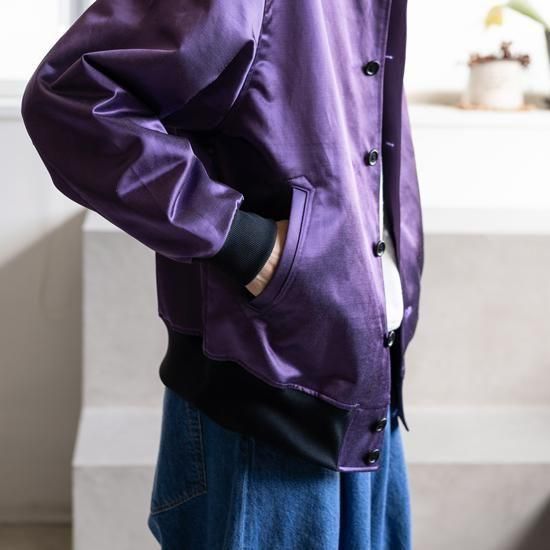 Jackman Satin Award Jacket 2色展開 - Maiden Voyage