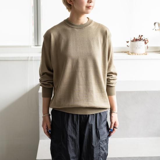 PHIGVEL W/L CREWNECK KNIT 2色展開 - Maiden Voyage