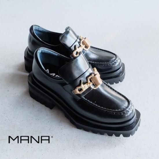 MANA マナ ダブルフックローファー （mana551206）