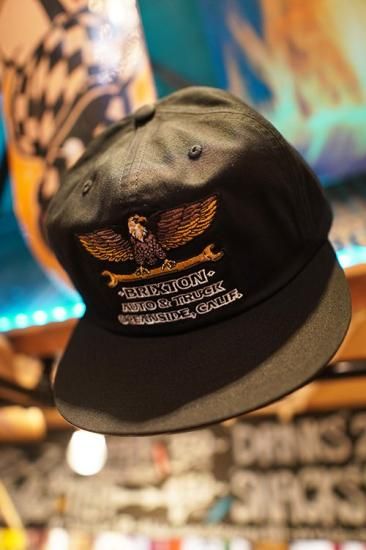 BRIXTON REPAIR CAP | BLACK - BALENO TOWN CLOTHING STORE バレノ