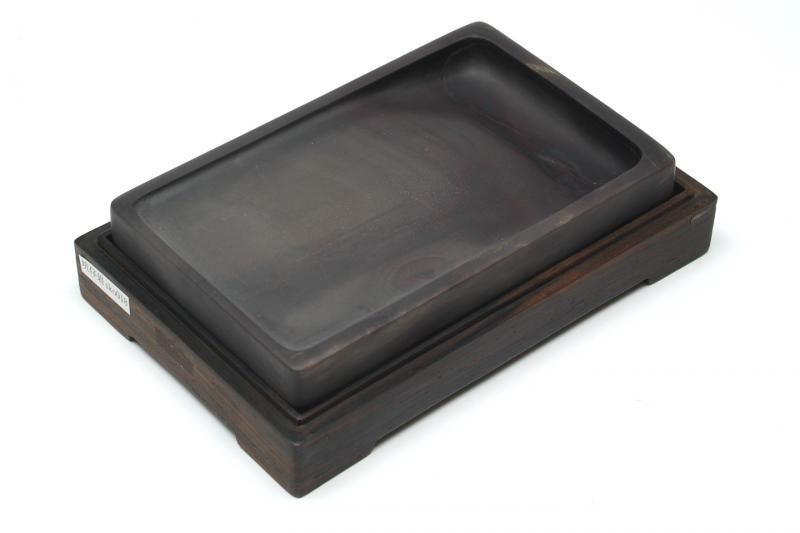 端渓 坑仔岩 蕉葉白長方硯 6インチ - 書道用具専門店 西本皆文堂