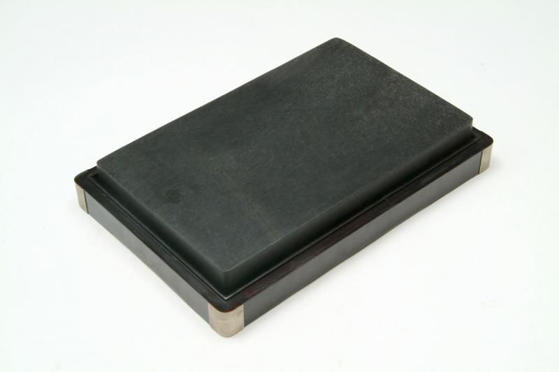 水坑 歙州 暗細魚子紋硯 10インチ - 書道用具専門店 西本皆文堂