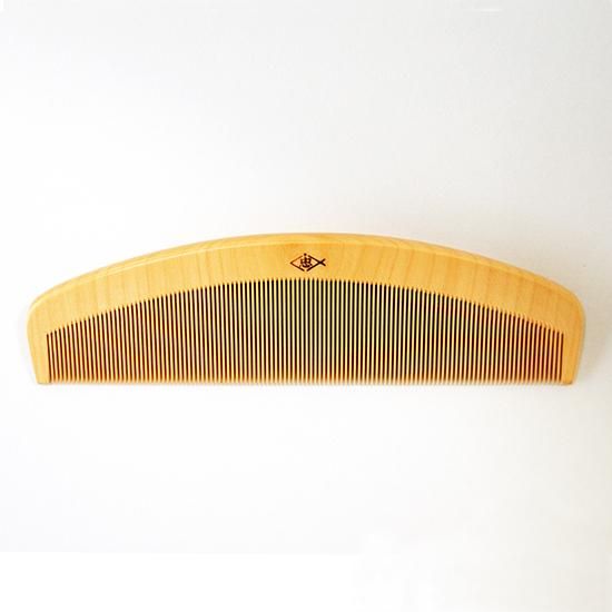 解櫛5寸 極細 さつまつげ - つげ櫛工房 辻忠商店 オンラインショップ