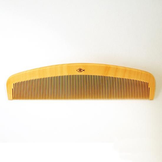 解櫛5寸5分 細歯 さつまつげ - つげ櫛工房 辻忠商店 オンラインショップ