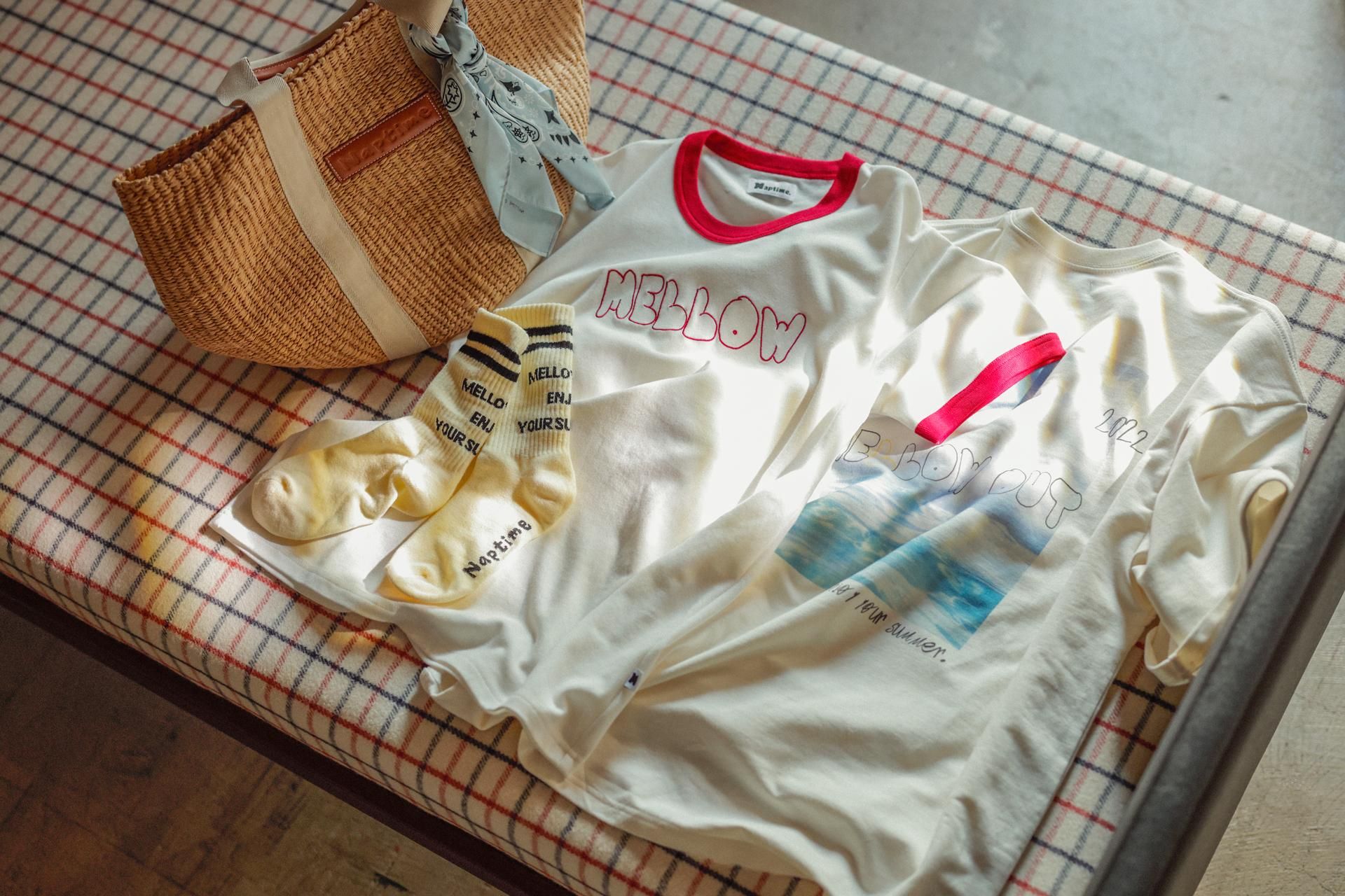 naptime 2022 FW ナップタイム コーデュロイワンピース ホワイト