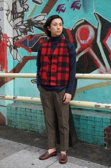 FILSON』 （フィルソン） マッキーノクルーザー ウールベスト アメリカ