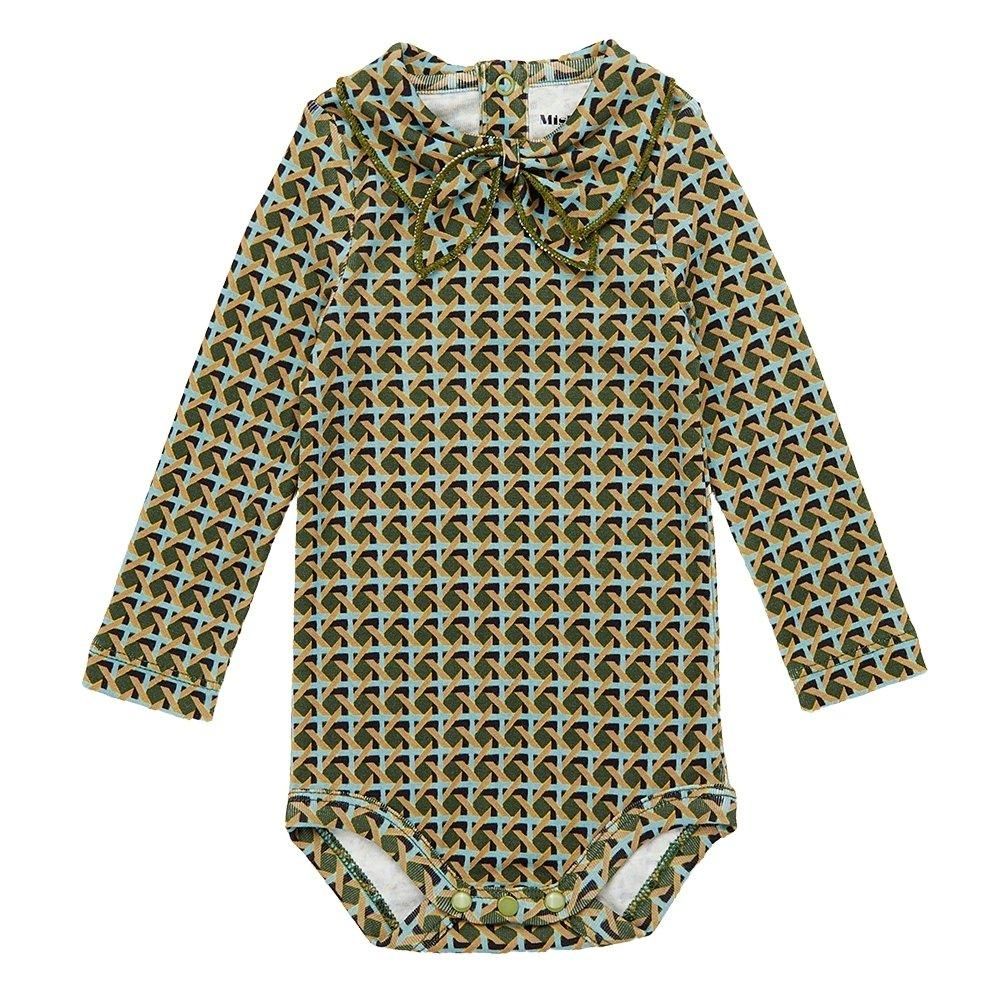 Misha & Puff lattice ロンパース 12-18m ロンパース・カバーオール