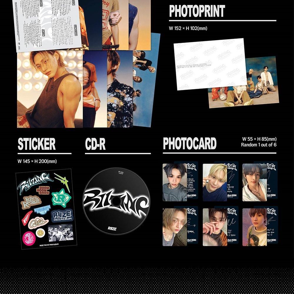 RIIZE - RIIZING / 1ST MINI ALBUM (Photo Book Ver.)