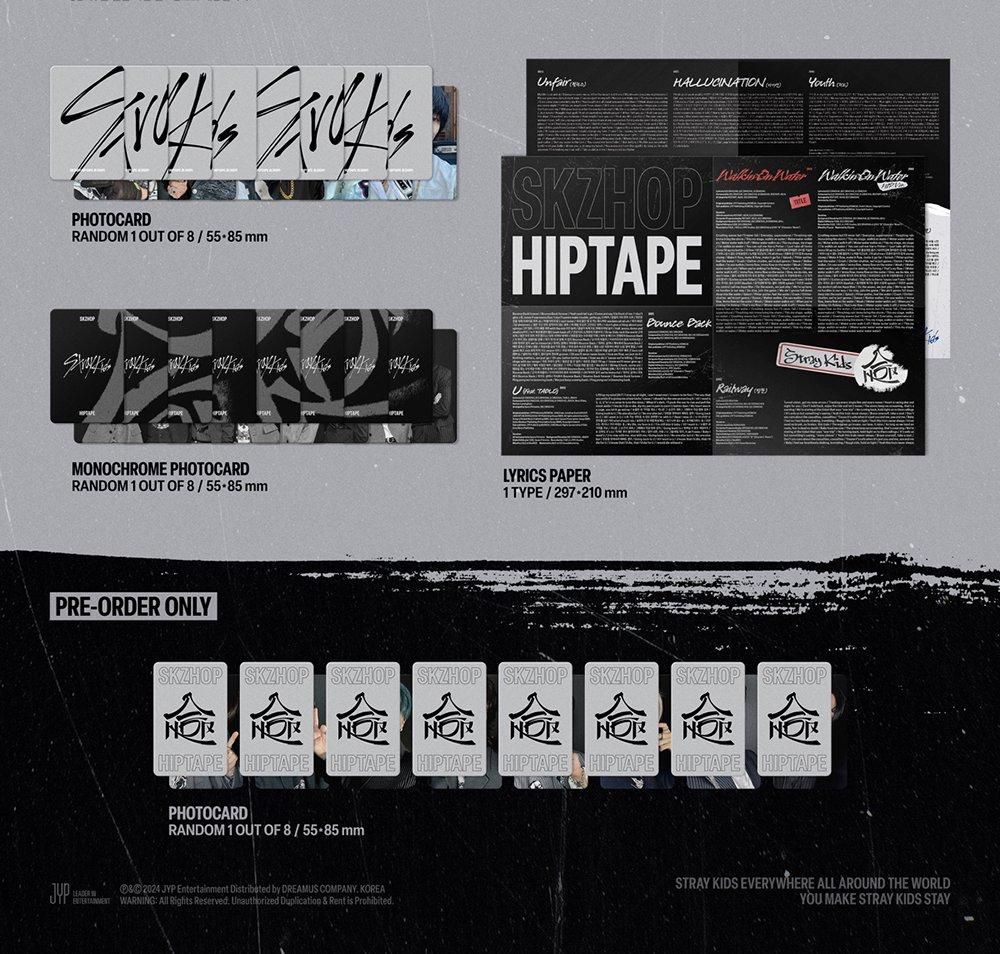 Stray Kids - SKZHOP HIPTAPE 合 HOP (ACCORDION VER.) 一般盤