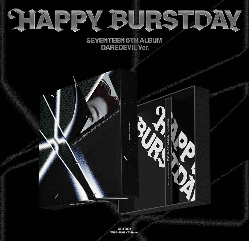 SEVENTEEN セブンティーン 'HAPPY BURSTDAY' / 5th Album (DAREDEVIL