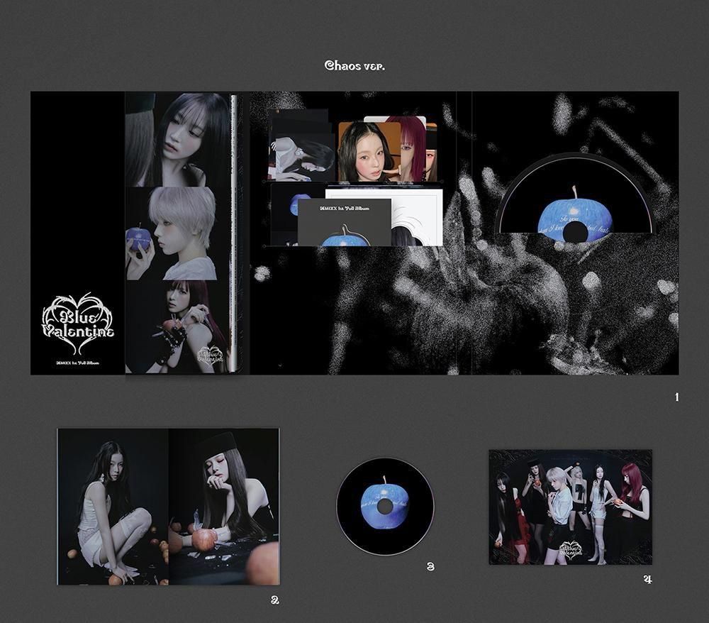 NMIXX - Blue Valentine / 1st Full Album 3種