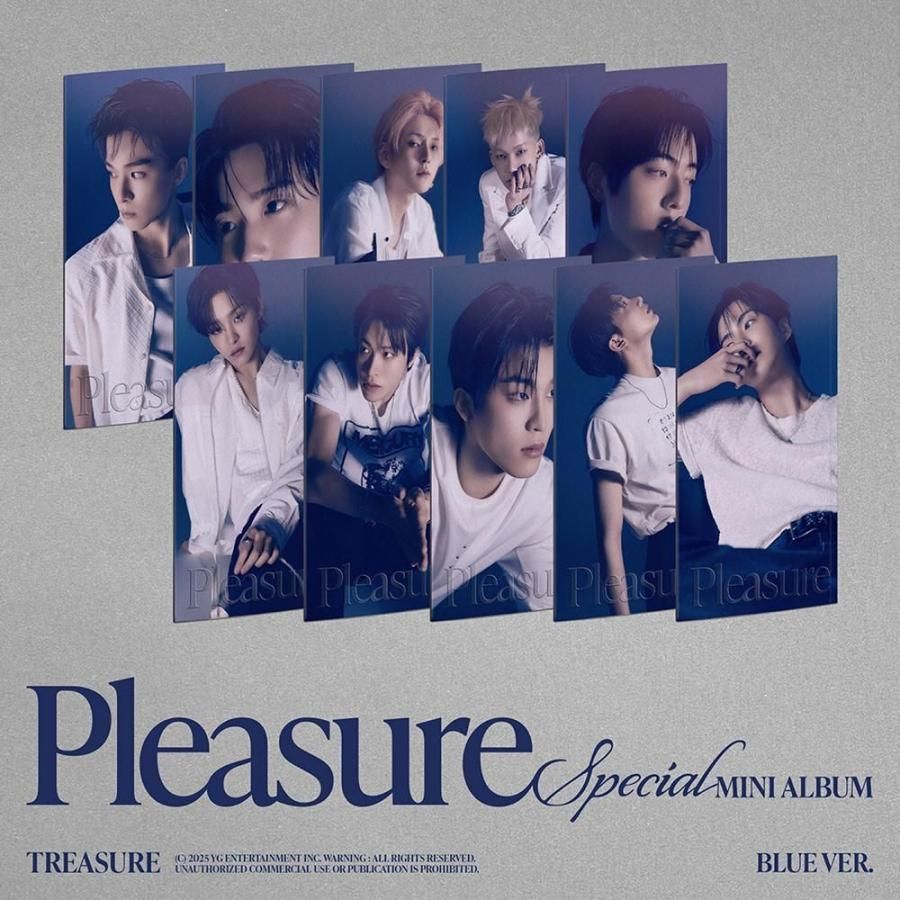 TREASURE - PLEASURE / SPECIAL MINI ALBUM [BLUE VER.]