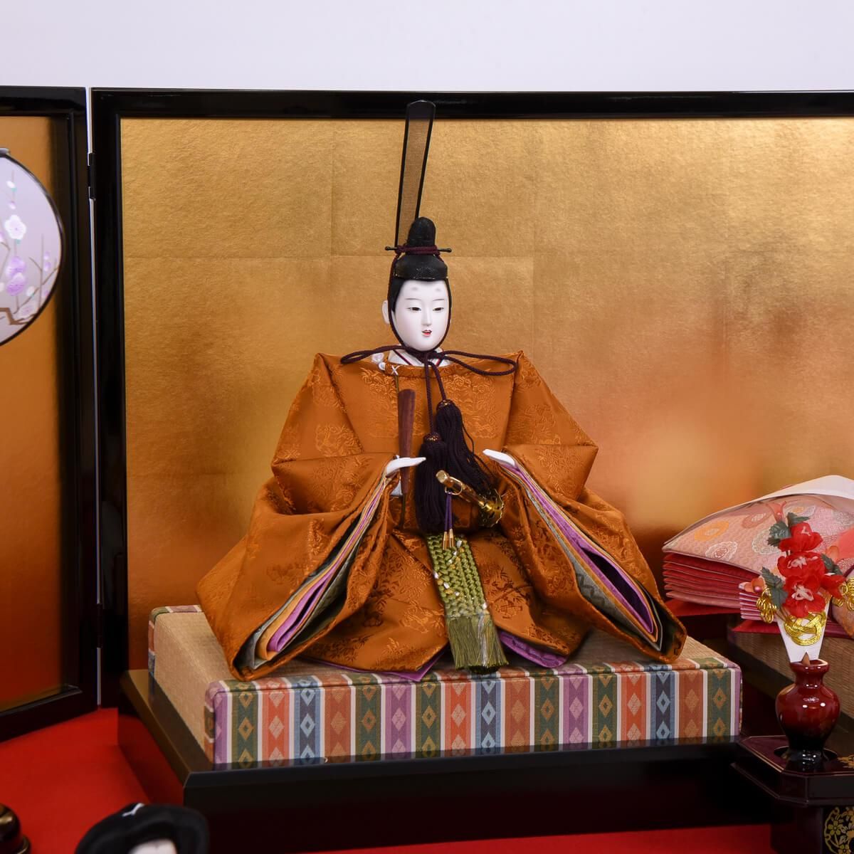 ひな人形 40号七段 十五人飾り 本格 伝統 フルセット