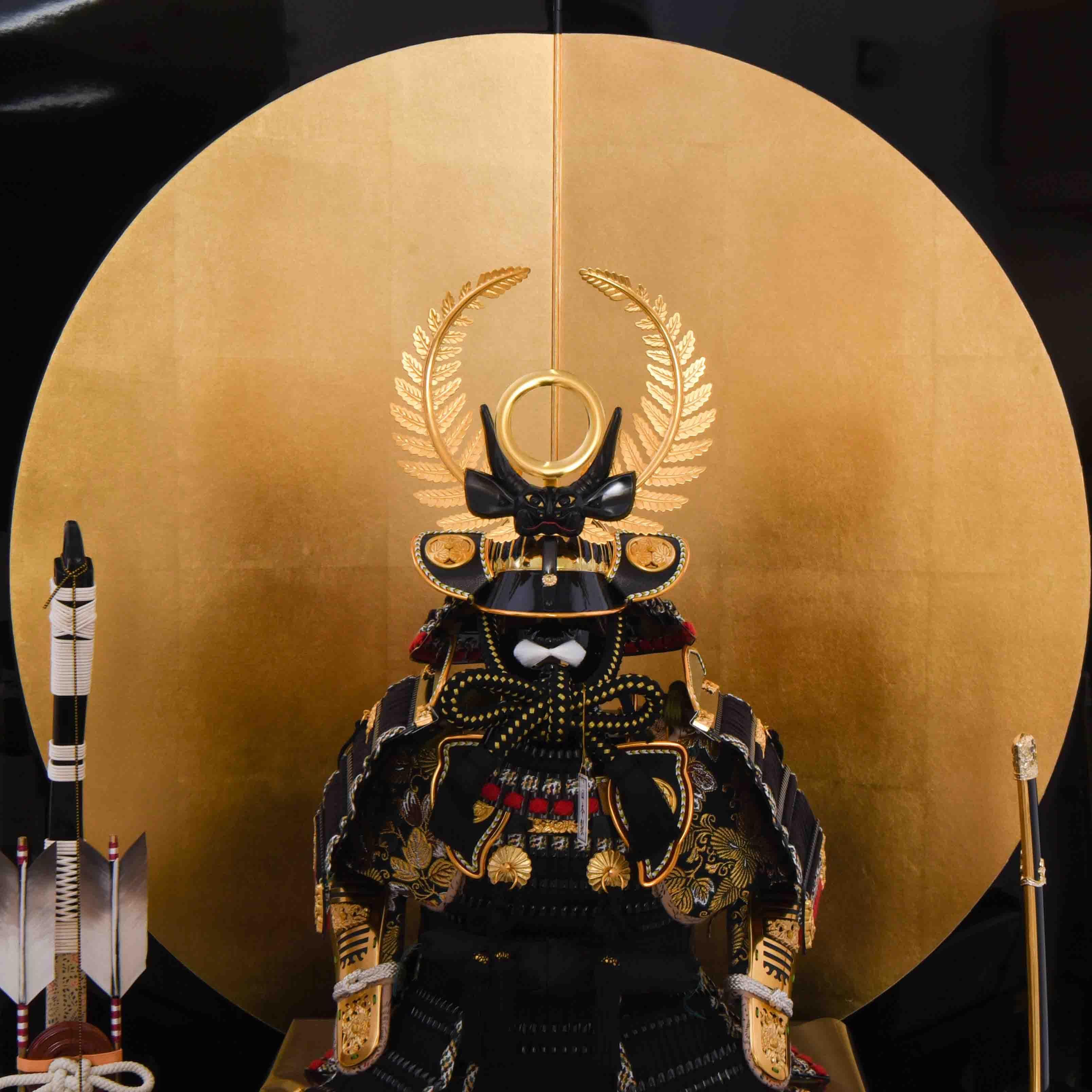 お節句鎧 12号 徳川家康公鎧飾 飛鶴 平安翠鳳作