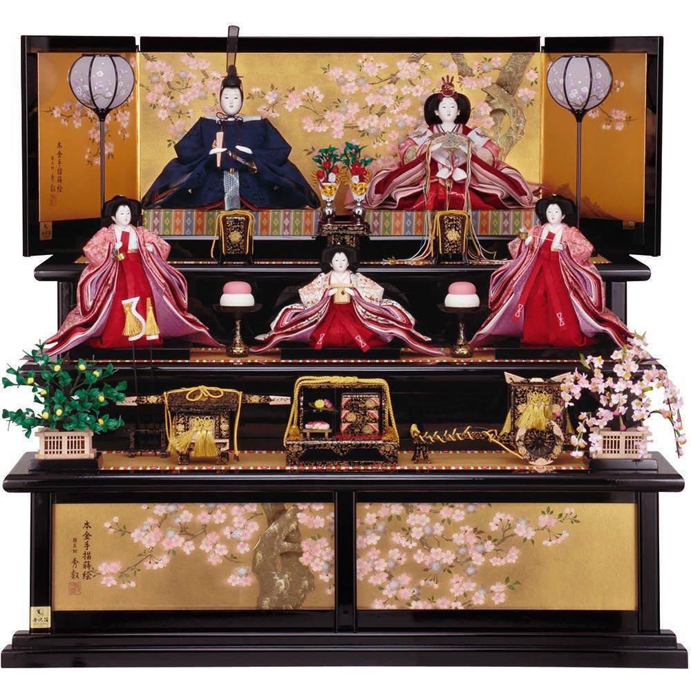 九番（京八番/京七番） [ひな人形をサイズで選ぶ]