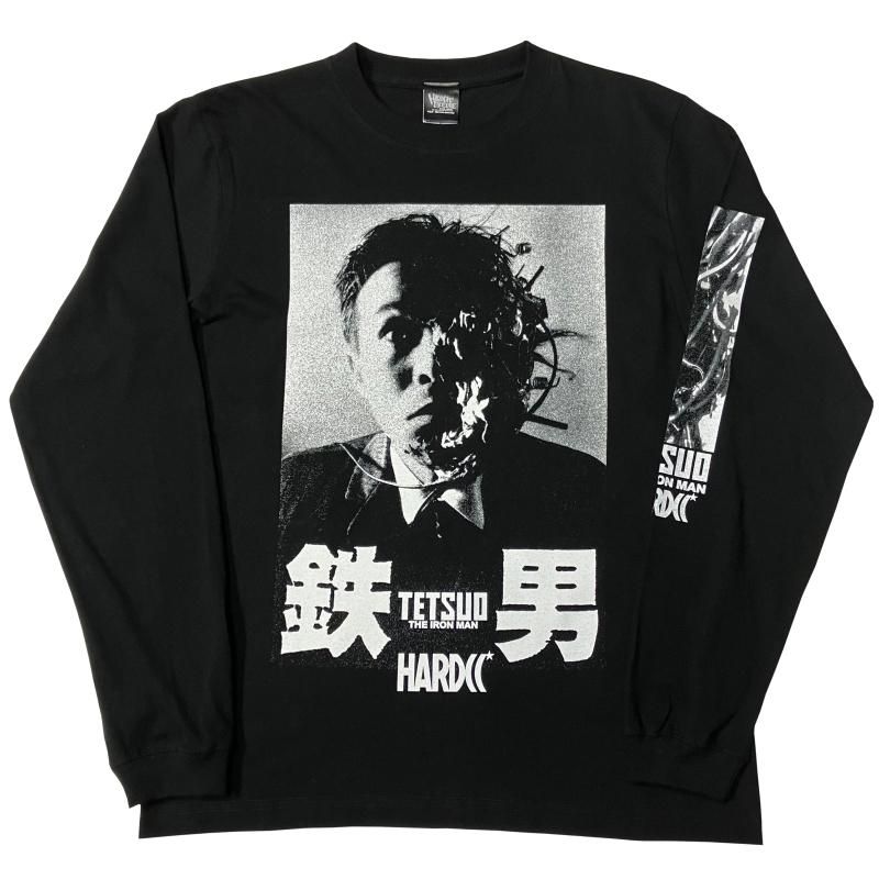 鉄男 ロングスリーブTシャツ(MANブラック)[廃盤] - ホラーにプロレス
