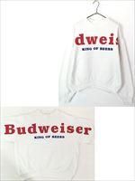 古着 90s Budweiser バドワイザー ビール 企業 特大 プリント