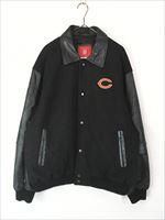 古着 90s Chalk Line NFL Chicago Bears ベアーズ 本革 レザー