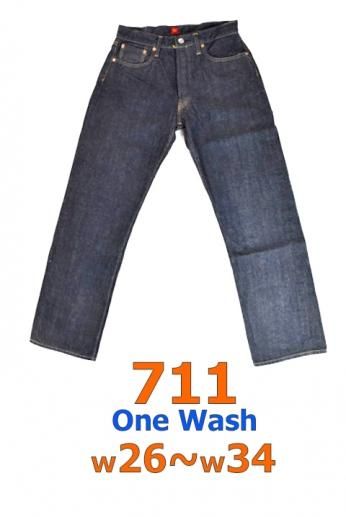 RESOLUTE（リゾルト） ワンウォッシュデニム 711 デニムパンツ W26