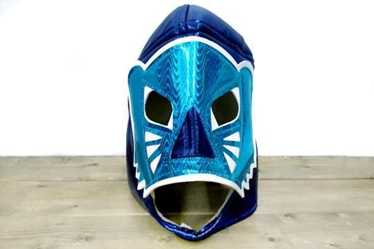 メキシコ プロレス ルチャリブレ 応援用 マスク ブルーパンテル 通販