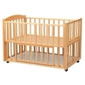 トール Wオープン ベビーベッド レギュラーサイズベビーベッド 大和屋