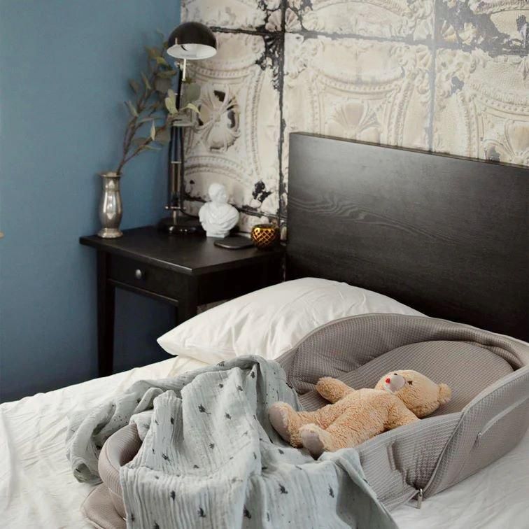 折りたたみベッドインベッド 3Dエアーメッシュ ネオママイズム