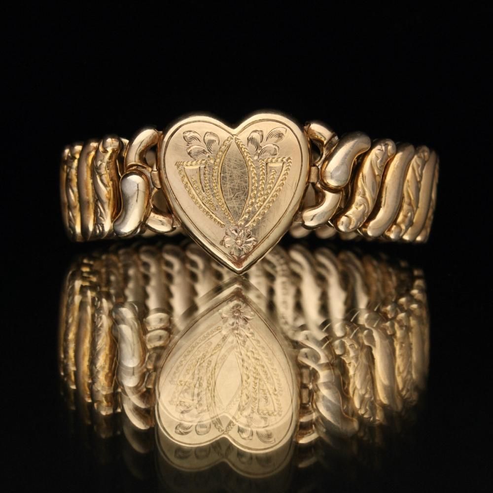 ヴィンテージ スウィートハート ブレスレット【1930'~】【PITMAN