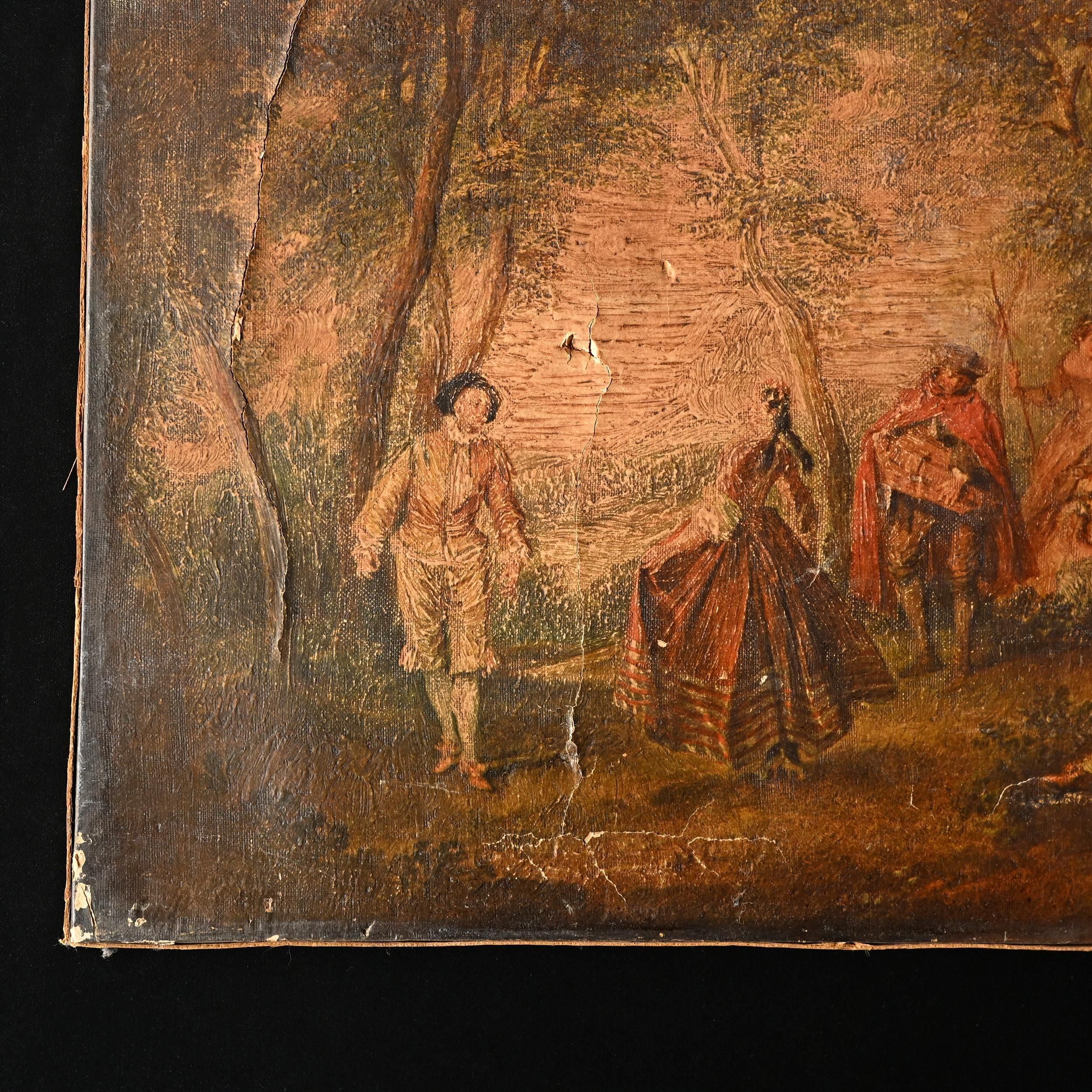 油彩・雅宴画 | フェート・ギャラント アート アンティーク雑貨のSibora