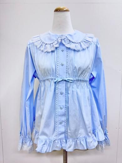 BABY,THE STARS SHINE BRIGHT 2重衿袖ピンタックブラウス - BELSEL