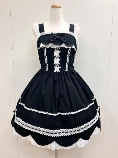 BABY,THE STARS SHINE BRIGHT リボンスカラップジャンパースカート