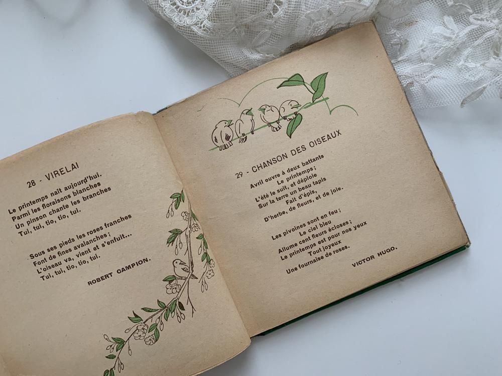 フランス可愛い詩集