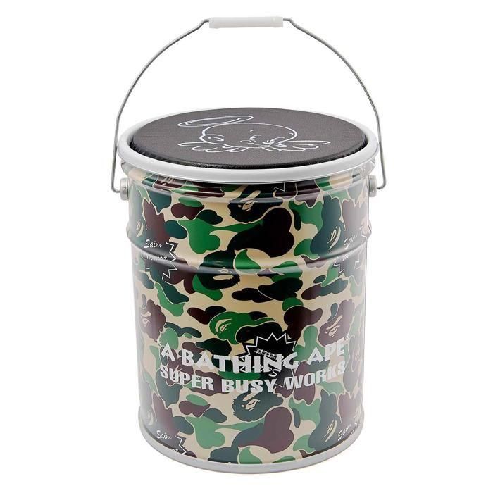 SAINT Mxxxxxx × A BATHING APE / BAPE CAN STOOL - GANGSTA MARKET