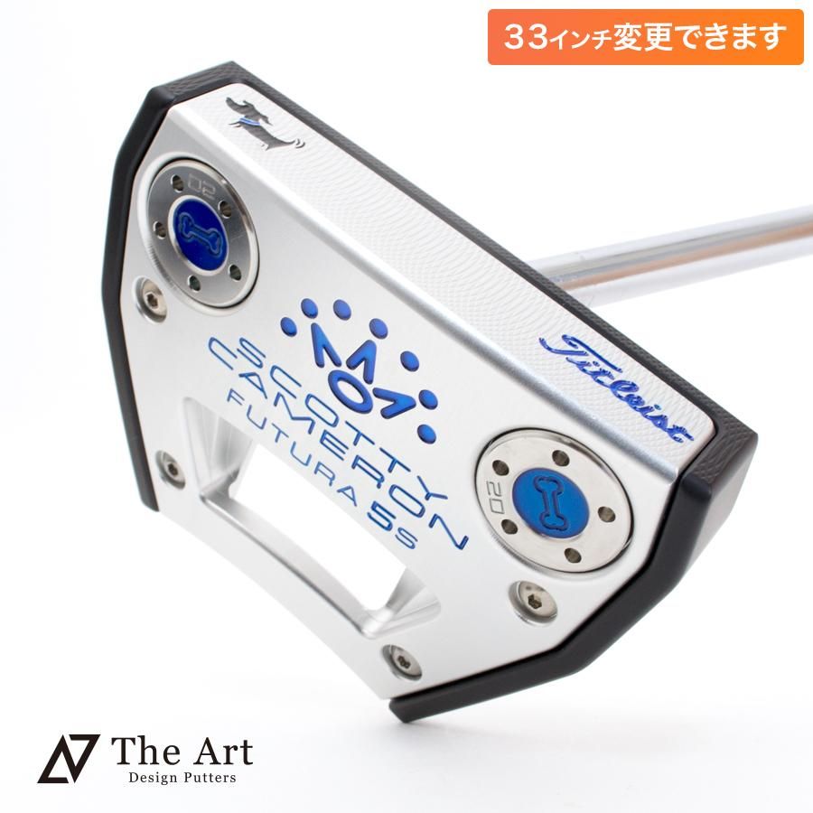 スコッティキャメロン カスタムパター FUTURA 5S [Happy dog] シルバー