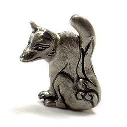 九尾の狐ペンダント（帯留・根付）