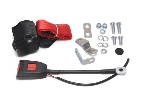 SECURON 汎用 フロントシートベルト スイッチ付（レッド