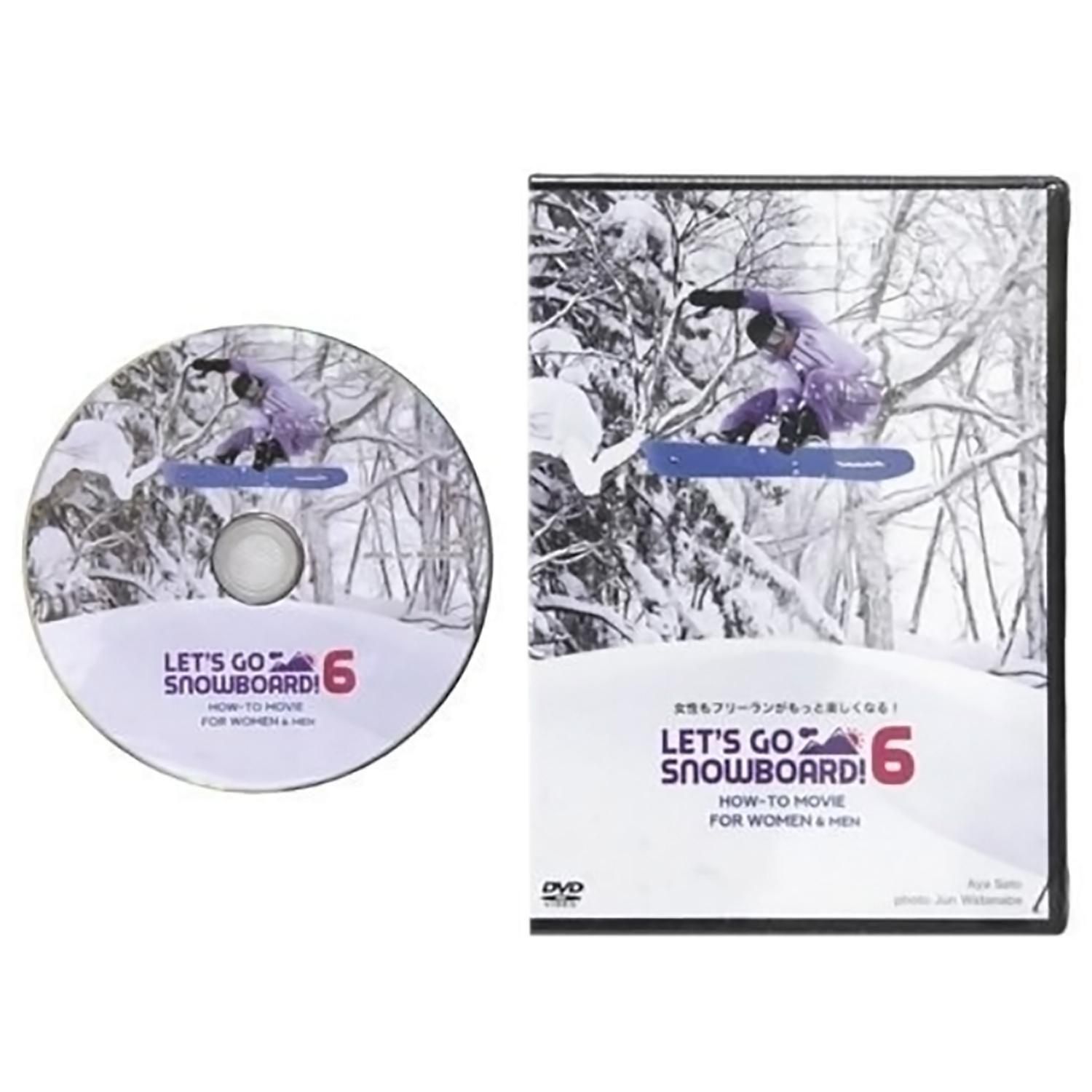 DVD】LET'S GO SNOWBOARD! 6 レッツゴースノーボード！(vol6)(ハウツー