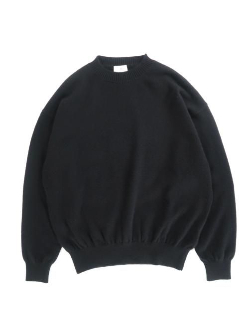 HERILL American deadstock Cashmere Sweater(Black)【ユニセックス
