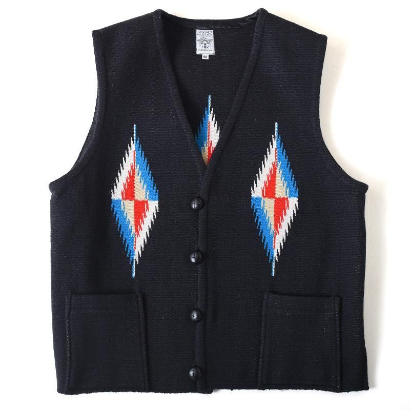 ORTEGA'S Chimayo Vest - BLK オルテガ チマヨ ベスト