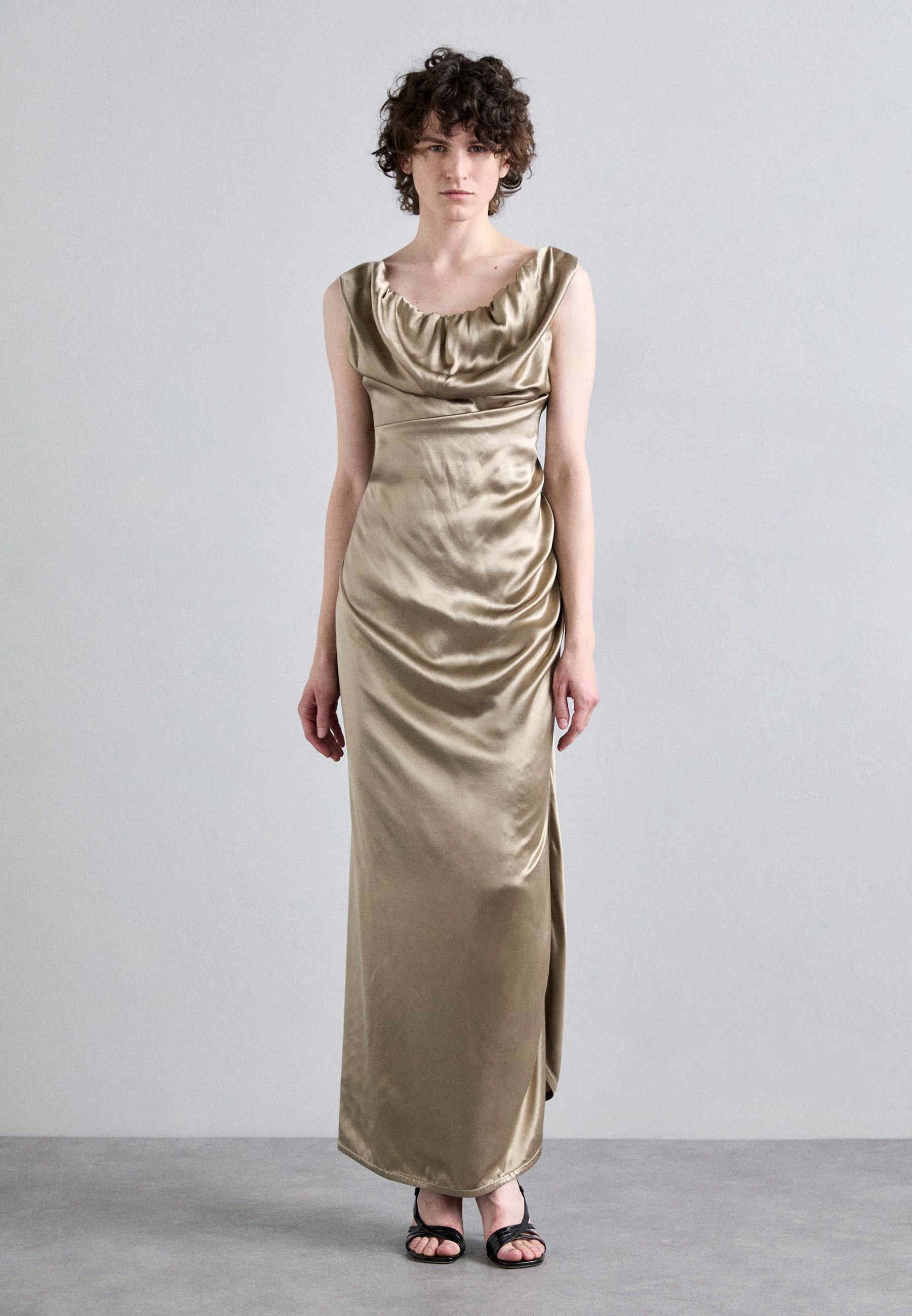Vivienne Westwood LONG GINNIE PENCIL DRESS - Occasion wear - gold
