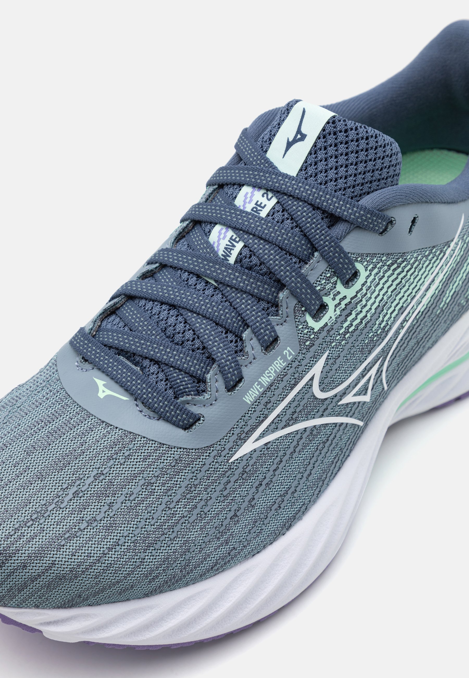 Mizuno WAVE INSPIRE 21 - Scarpe da corsa su strada - tradewinds