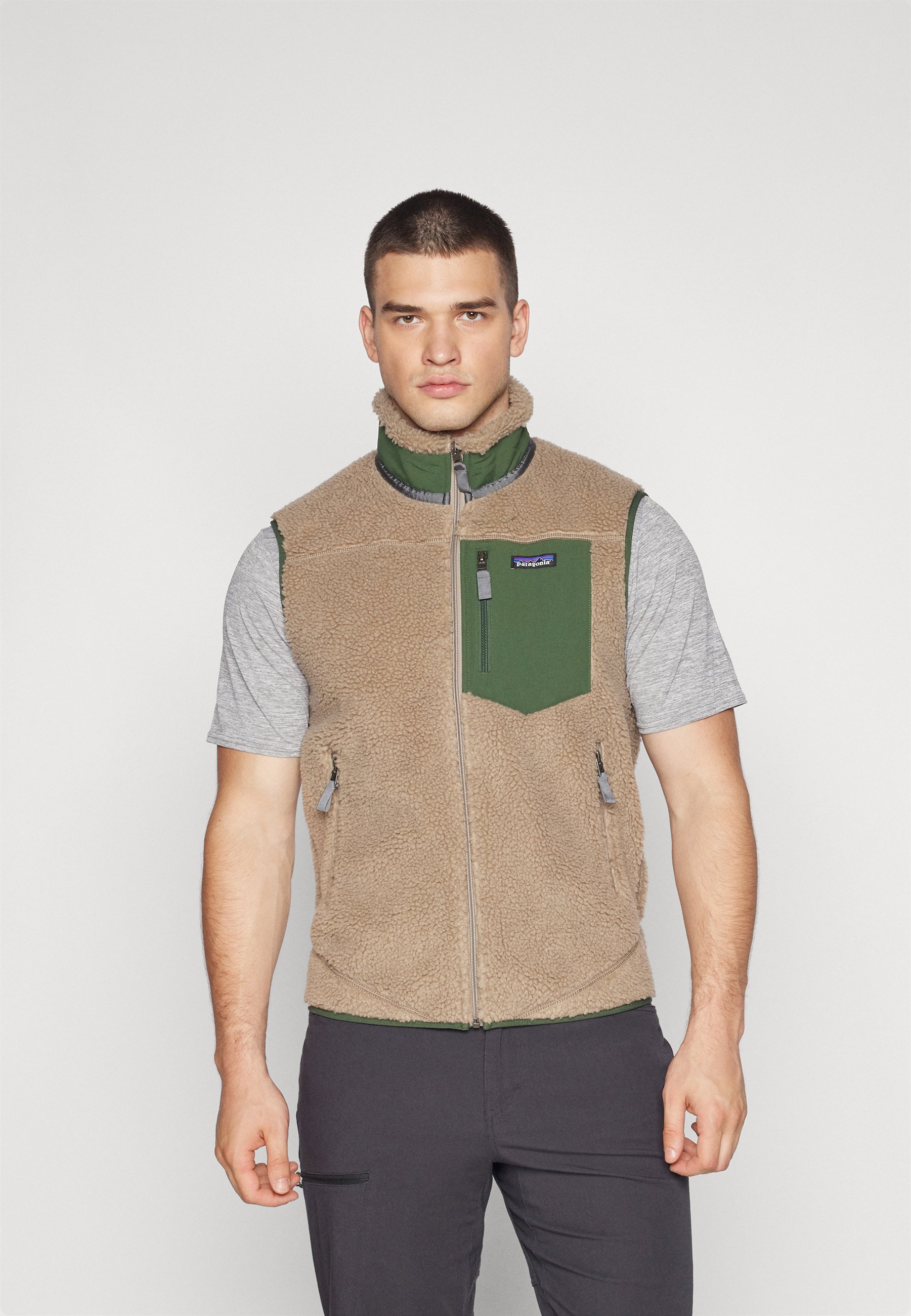 Patagonia CLASSIC RETRO-X VEST - Smanicato - seabird grey/grigio