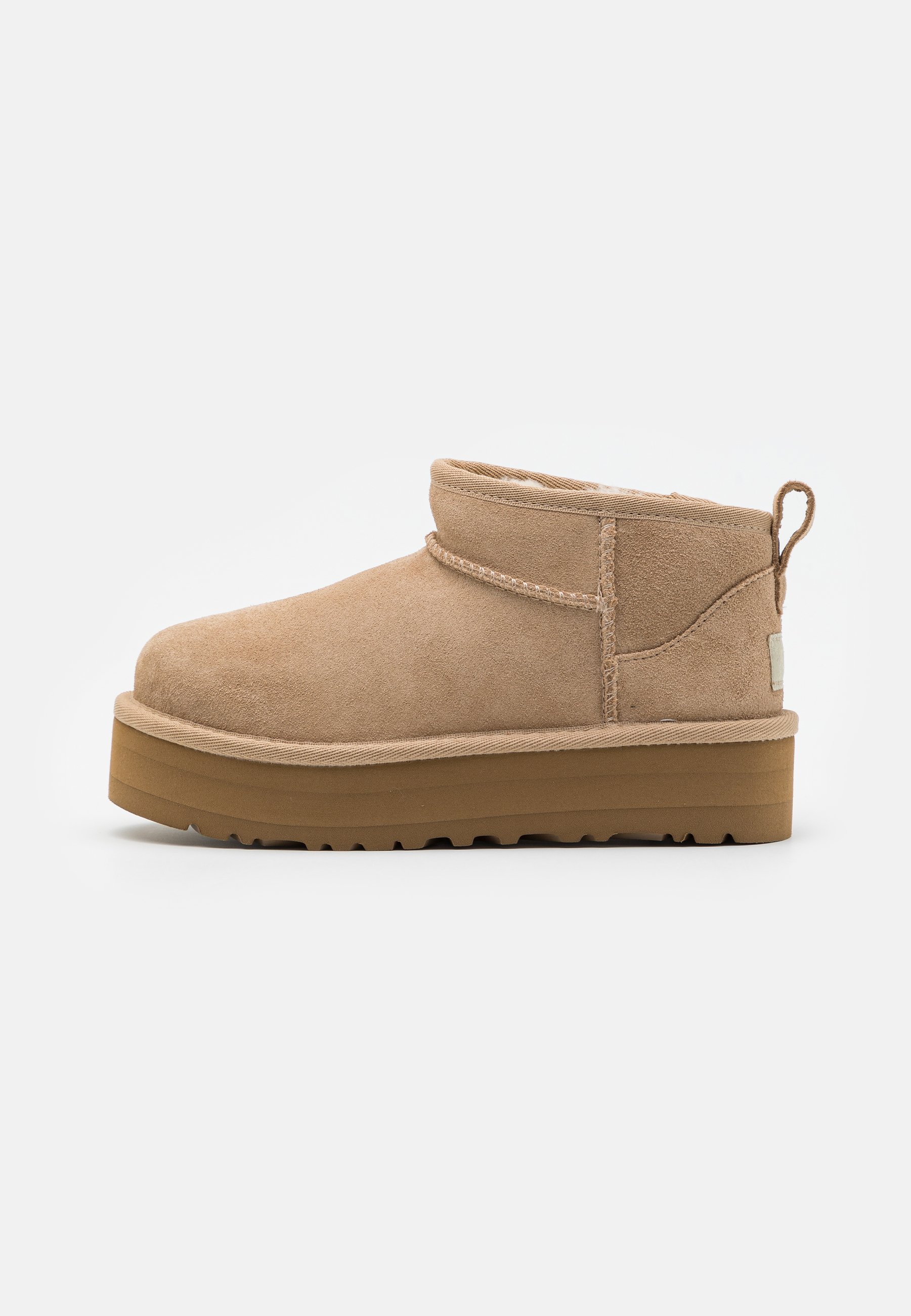 UGG CLASSIC ULTRA MINI PLATFORM UNISEX - Botine clasice - sand/bej