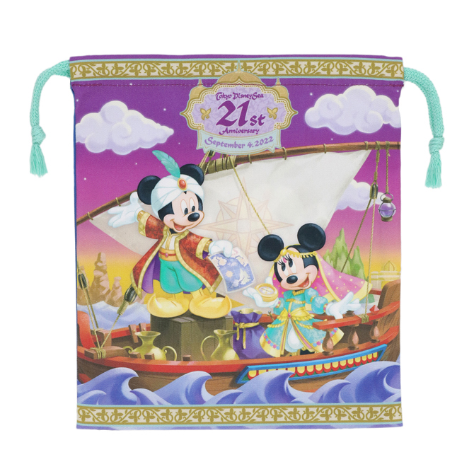 開園21周年の記念グッズが発売！アラビアンな衣装のミッキーたちや