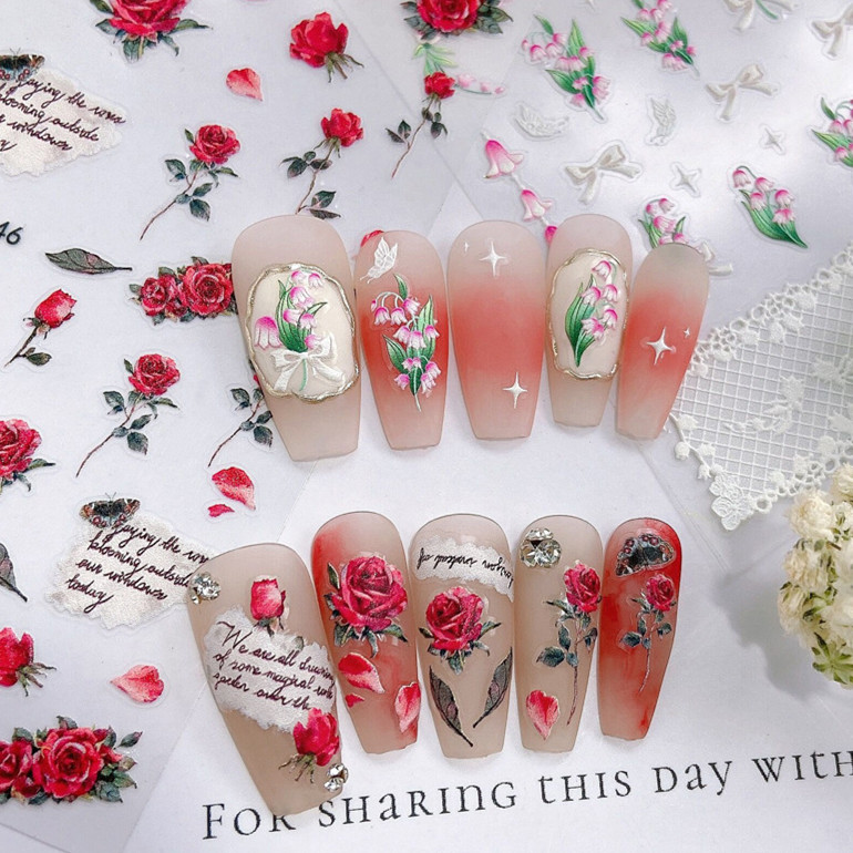 ▶︎ネイルパーツアソート/20個＋α/P-30 ︎ネイルパーツアソート/20個