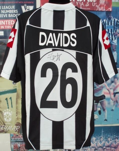 ユベントス（H）02/03ダービッツ＃26直筆サイン入り - DON VALON