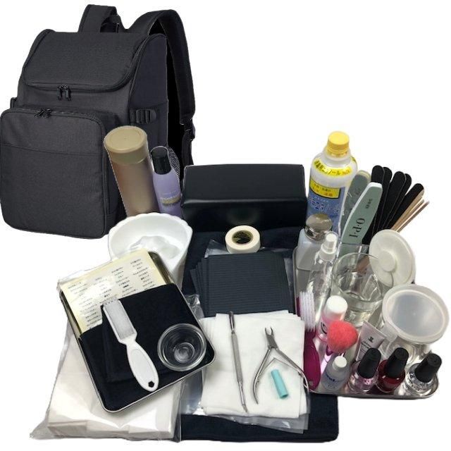 ネイリスト検定用品]基本フルセット【うかる～ちぇ】アイビルバック