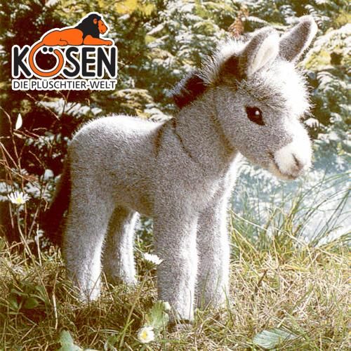 KOESEN ケーセン社 ろばの子 - 動物のぬいぐるみ - 木のおもちゃ