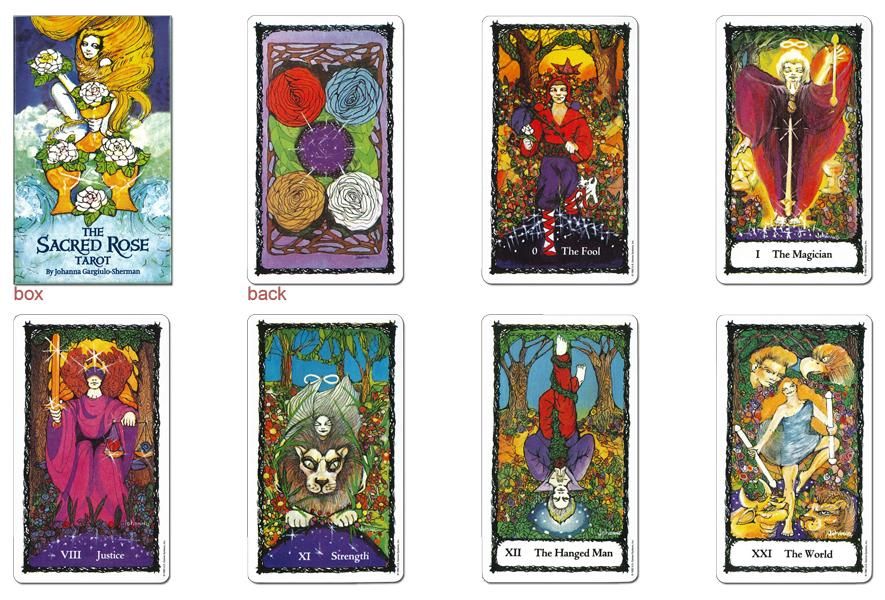 Sacred Rose Tarot Deck セイクリッド・ローズ・タロット